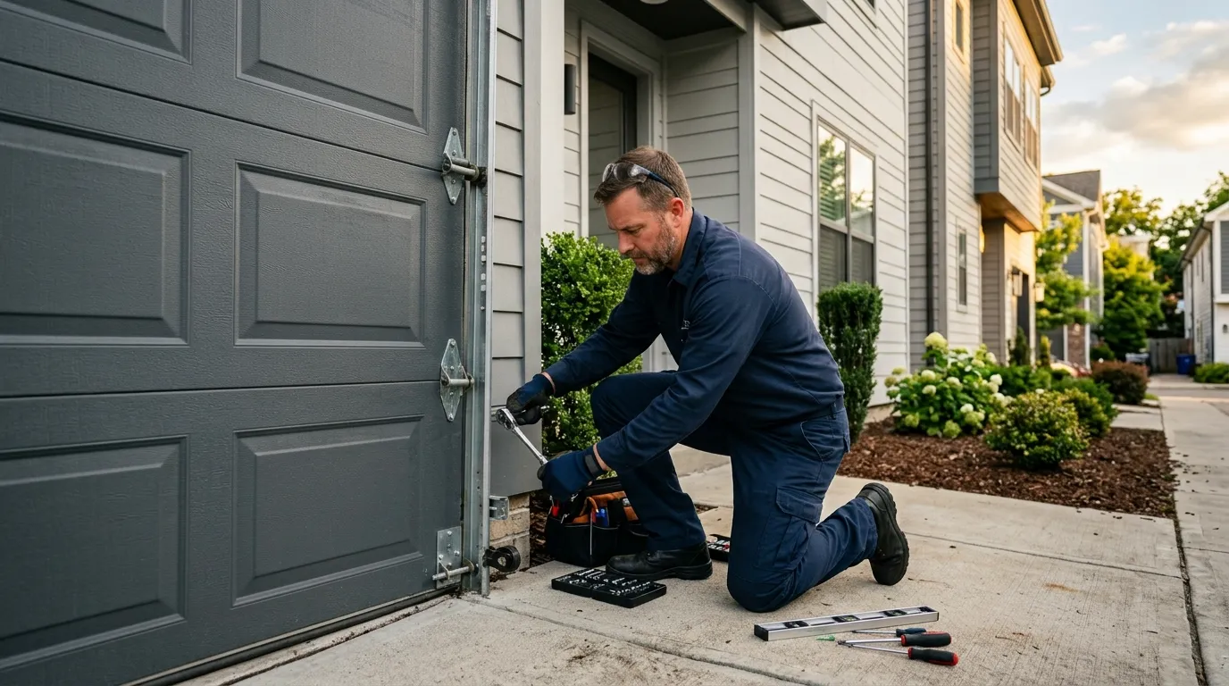 Garage door work by Overland Park Garage Door Pros in Overland Park, KS