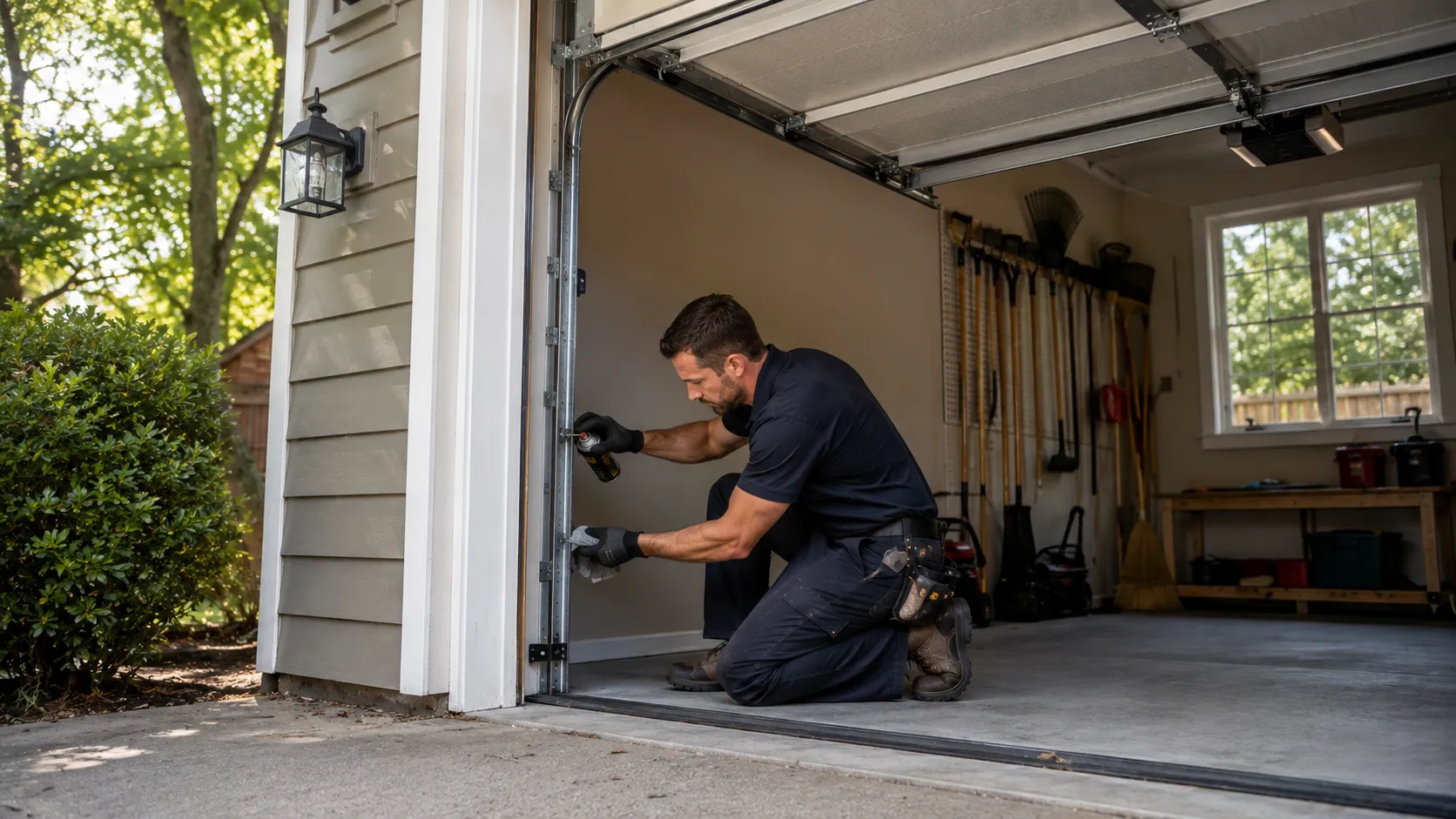 Garage door work by Overland Park Garage Door Pros in Overland Park, KS