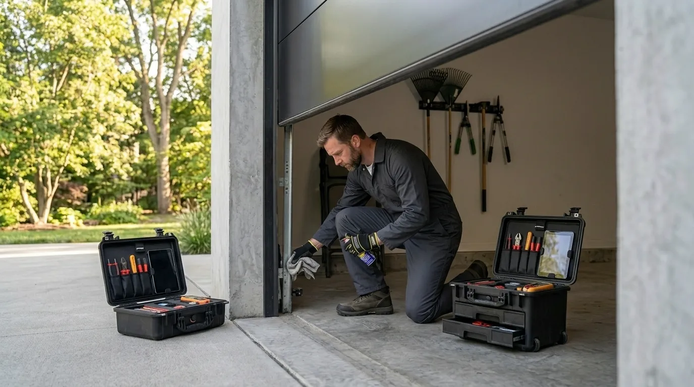 Garage door work by Overland Park Garage Door Pros in Overland Park, KS