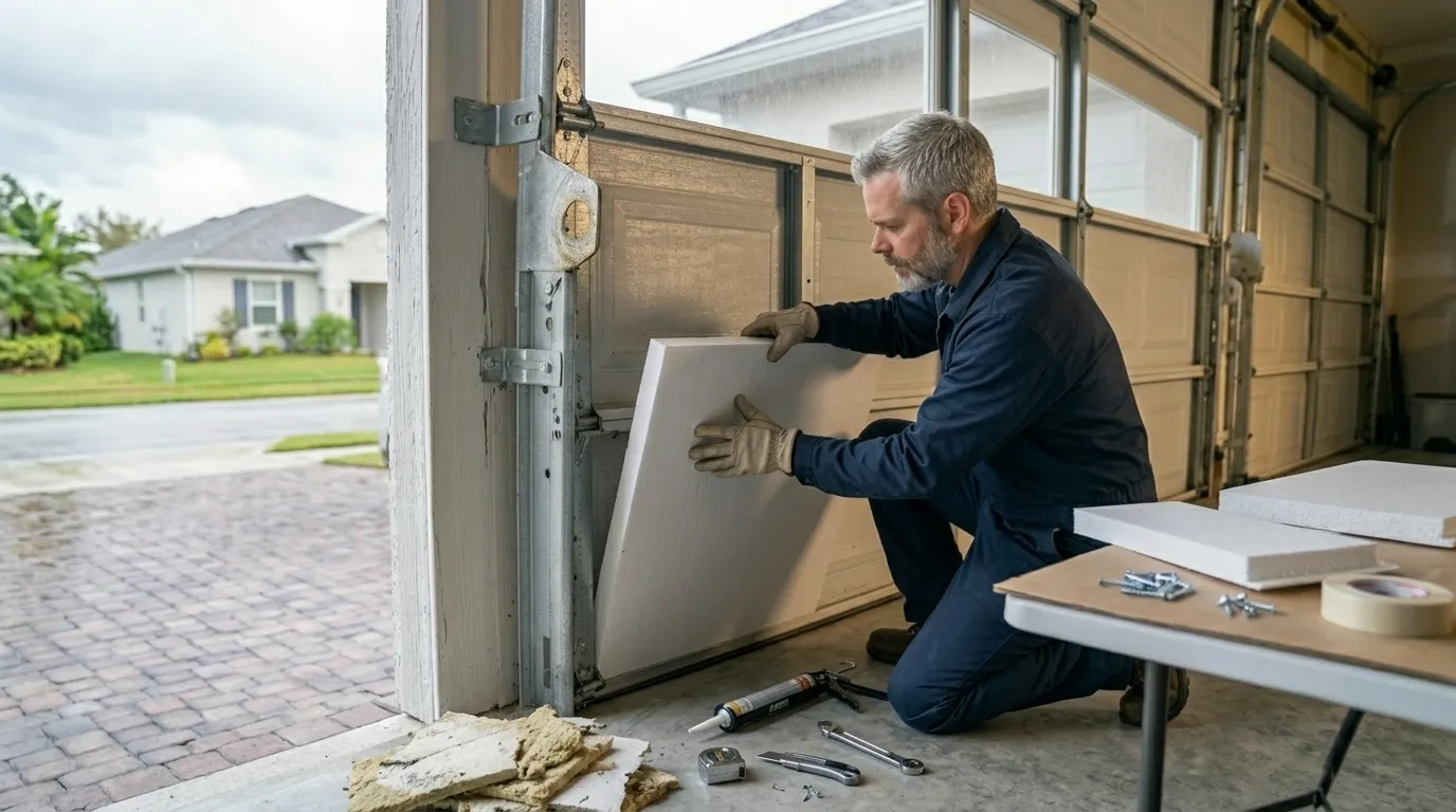 Why Older Overland Park Garage Doors Struggle