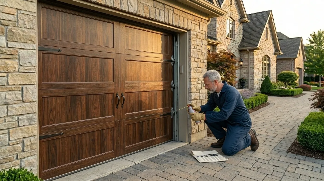 Garage door service in Overland Park, KS