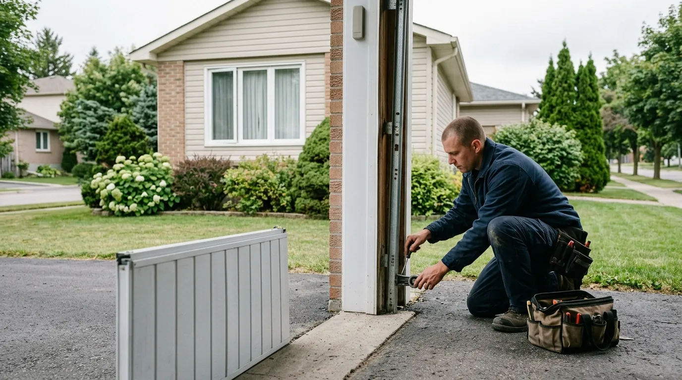 Garage door service in Overland Park, KS