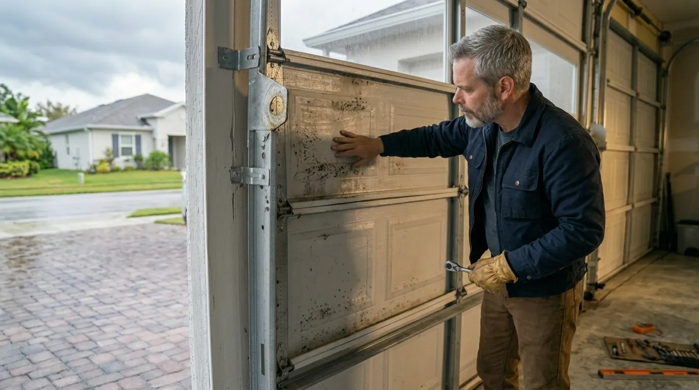 Garage door service in Overland Park, KS