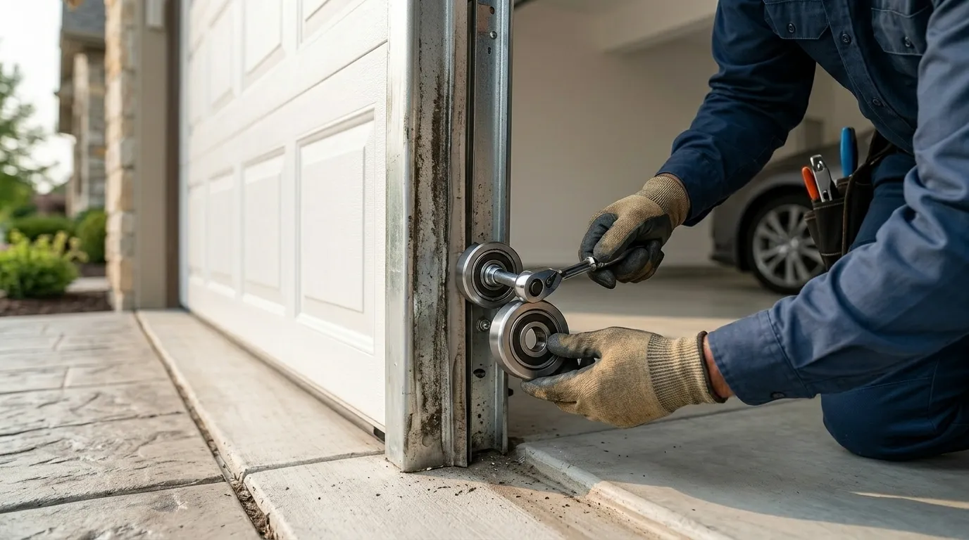 Garage door service in Overland Park, KS