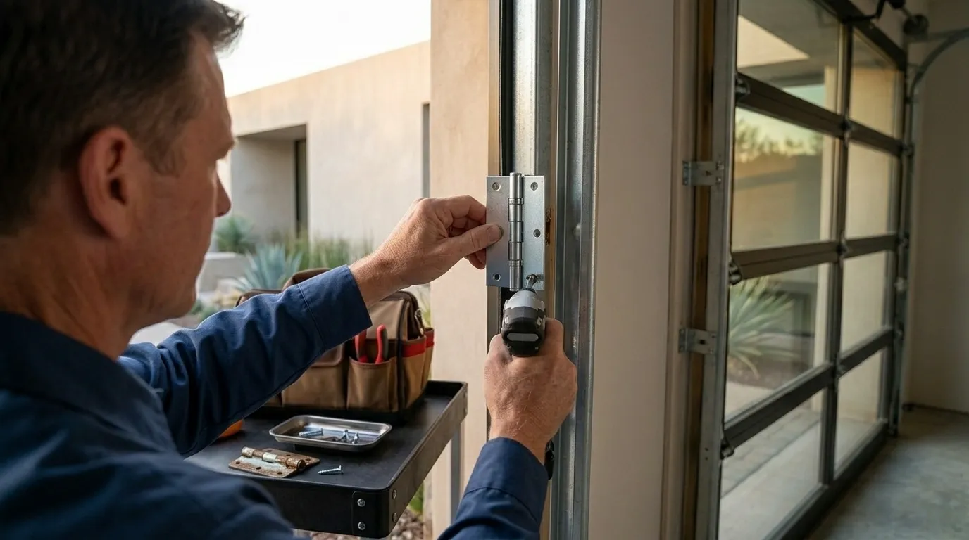 Garage door service in Overland Park, KS